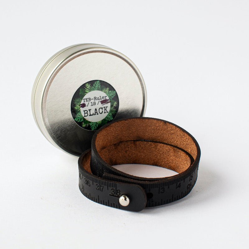 Leather Wrist Ruler | The Knitting Barber - This is Knit