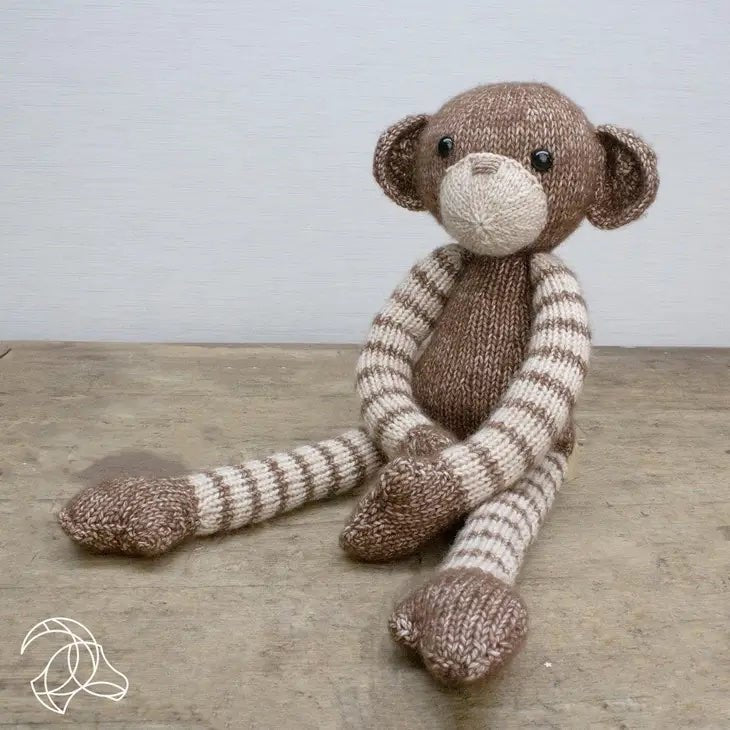 Malinda Monkey Knitting Kit | Hardicraft - This is Knit