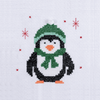 Mini Counted Cross Stitch Kit - Penguin | Trimits - This is Knit