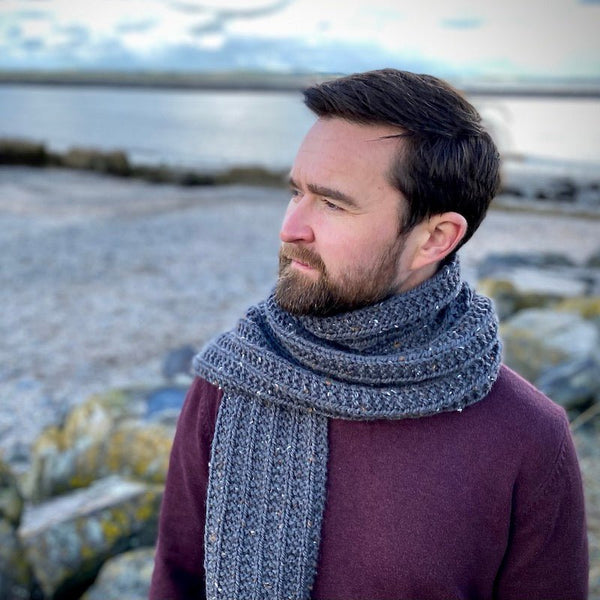 Mistake Rib Scarf Kit | BC Garn - This is Knit