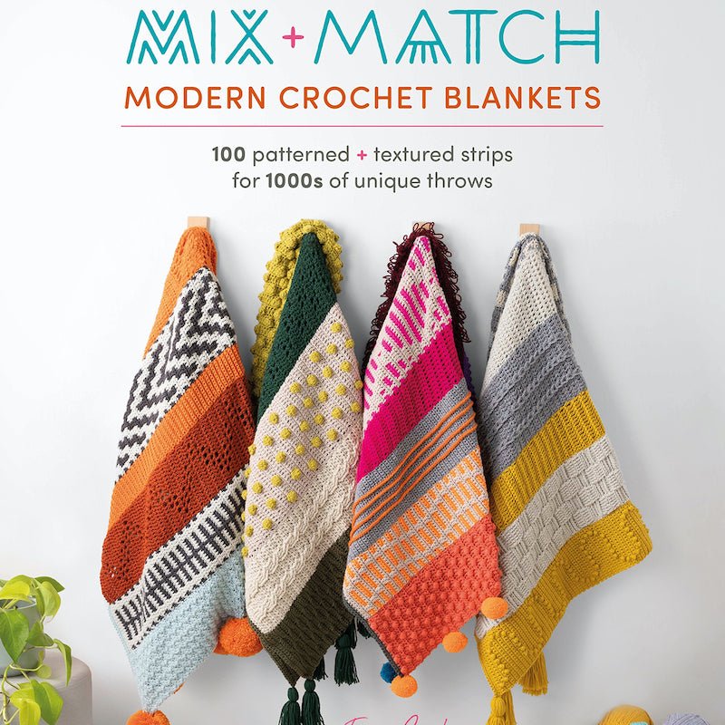 Mix And Match Modern Crochet Blankets | Esme Crick - This is Knit