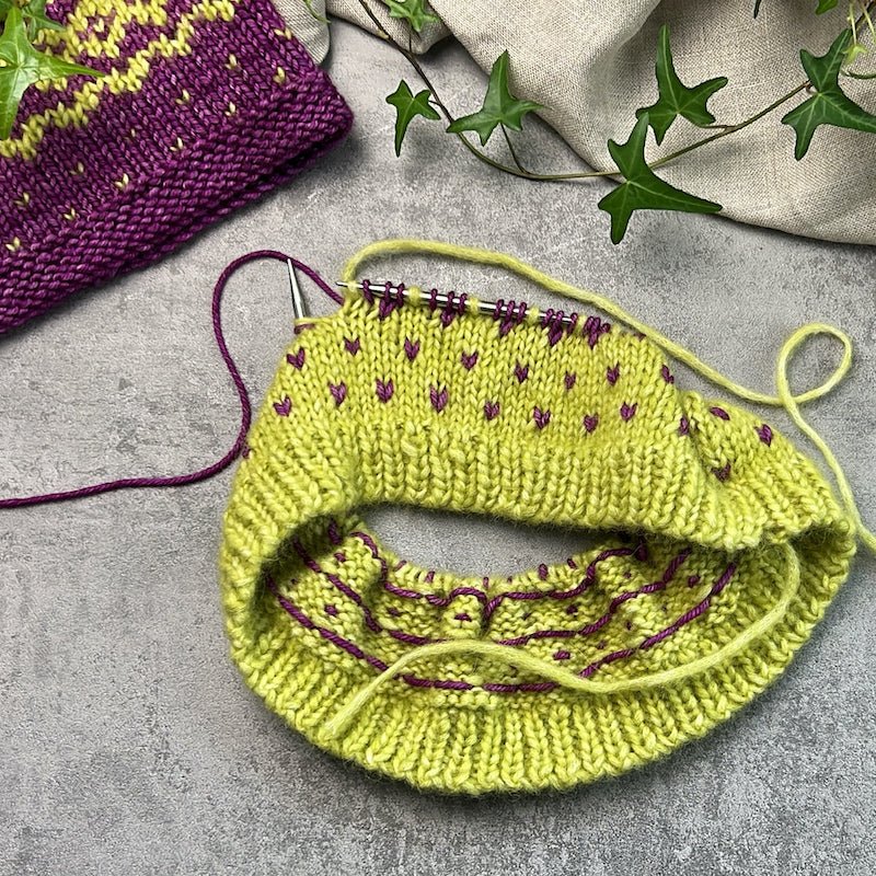My First Colourwork Follow Along - This is Knit
