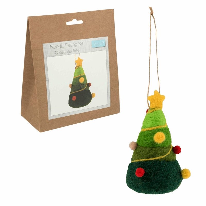 Needle Felting Kit - Christmas Tree | Trimits - This is Knit