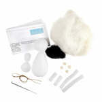 Needle Felting Kit - Polar Bear | Trimits - This is Knit