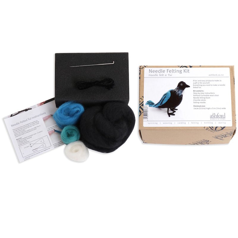 Needle Felting Kit - Tui | Ashford - This is Knit