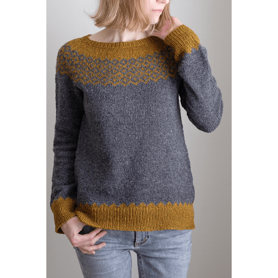 Noux Sweater Kit | Studio Donegal - This is Knit