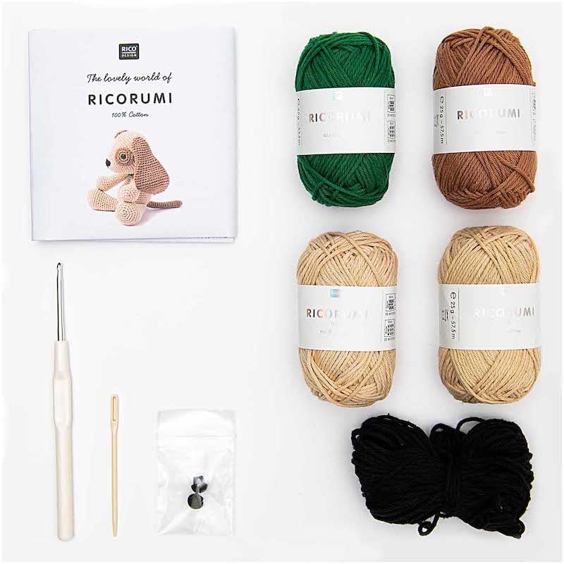 Ricorumi Crochet Kit - Puppy | Rico Design - This is Knit