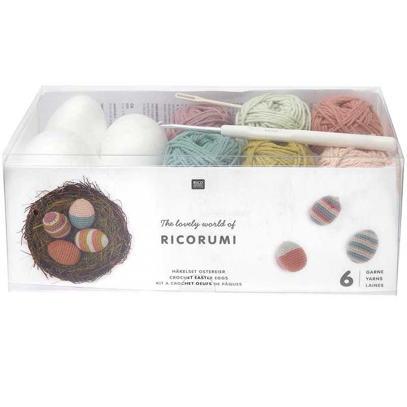 Ricorumi Easter Eggs Earthy | Rico Design - This is Knit