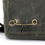 Roll Top Canvas Bag | Della Q - This is Knit
