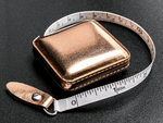 Rose Gold Tape Measure - This is Knit