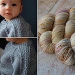 Sagano Baby Sweater Kit | Townhouse Yarns - This is Knit