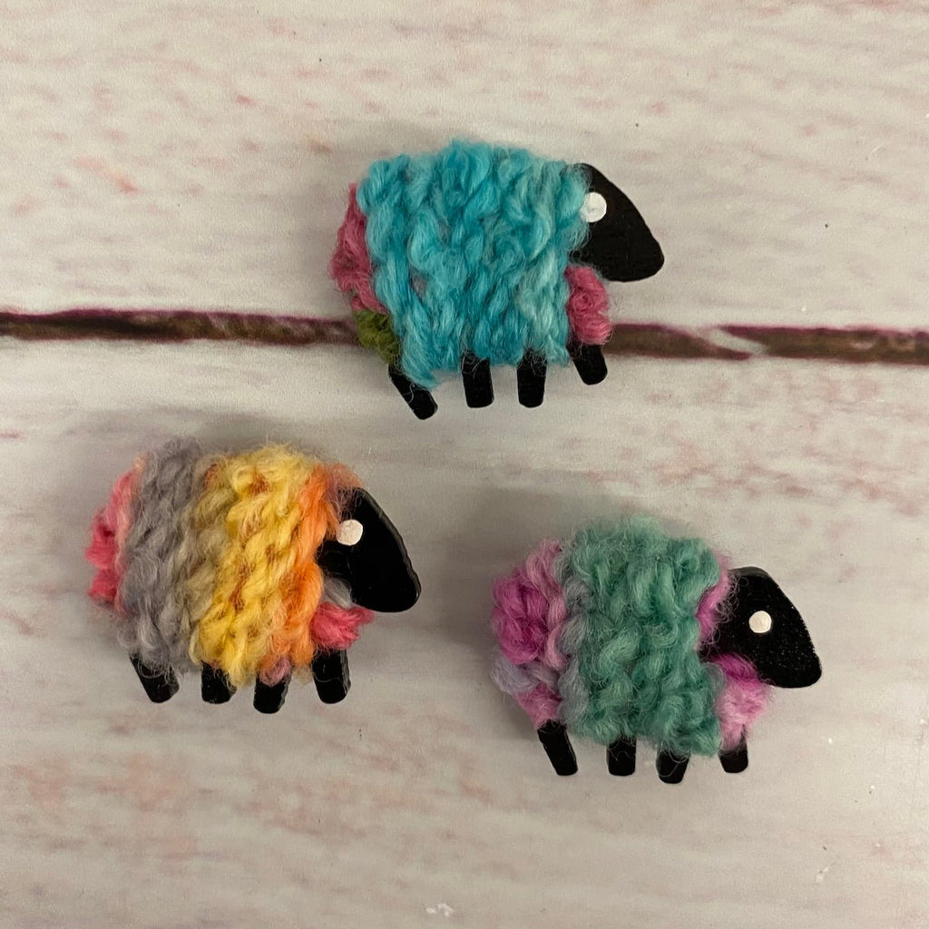 Sheep Brooch | Lizzy C - This is Knit