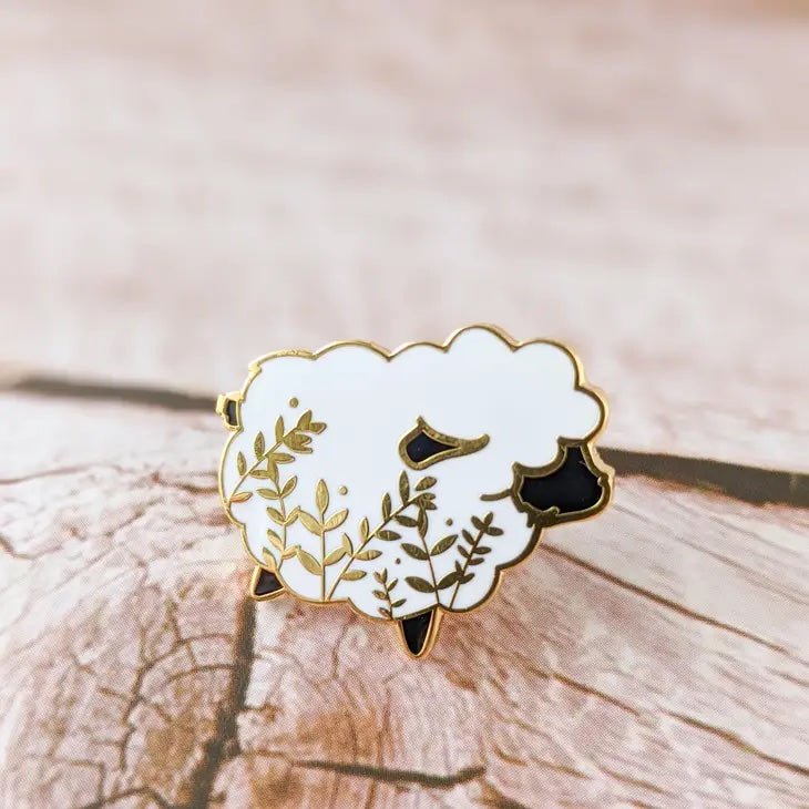 Sheep Pin | Hello Kim - This is Knit