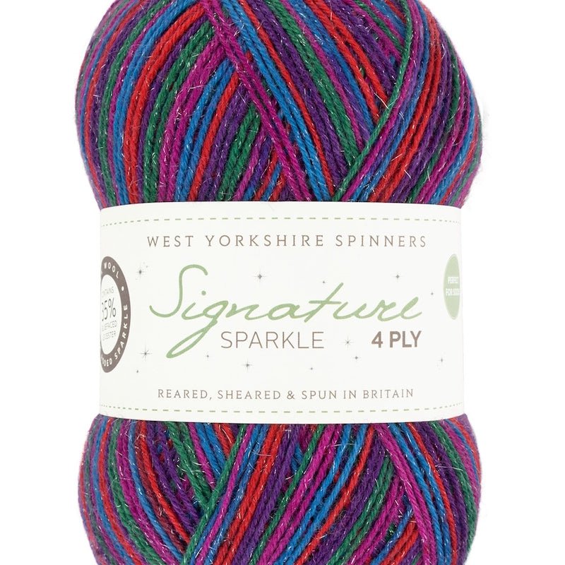 Signature Sparkle 4ply Christmas Special | West Yorkshire Spinners - This is Knit