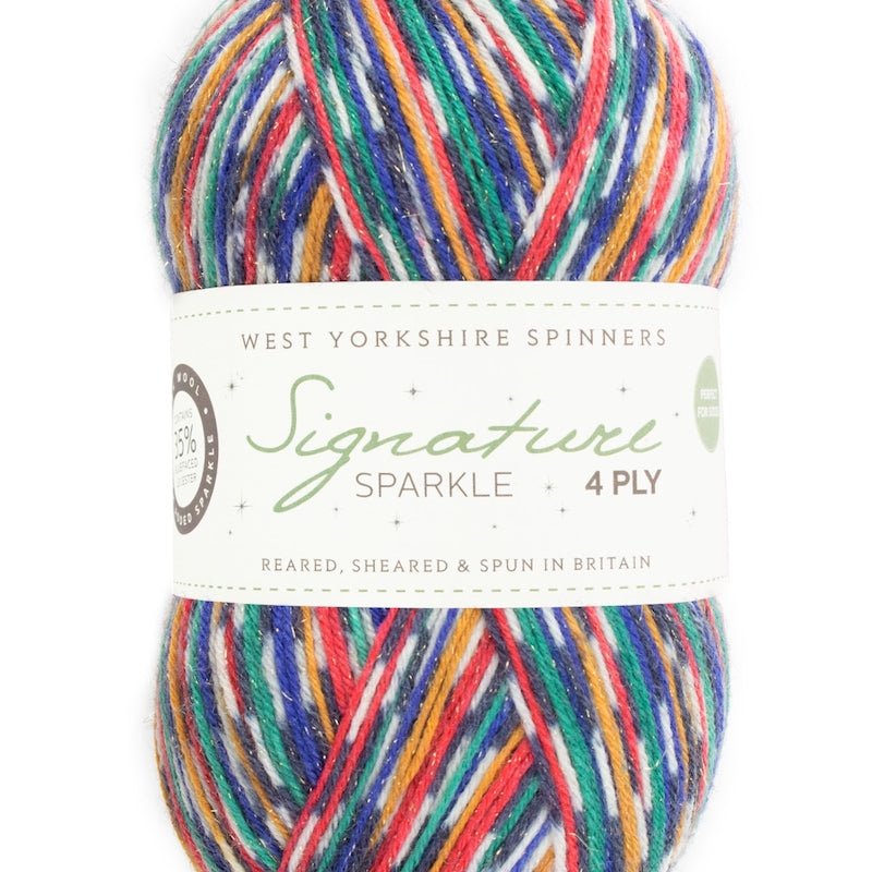 Signature Sparkle 4ply Christmas Special | West Yorkshire Spinners - This is Knit