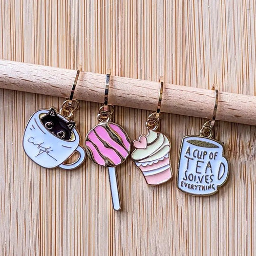 Snack Break Stitch Markers | Hello Kim - This is Knit