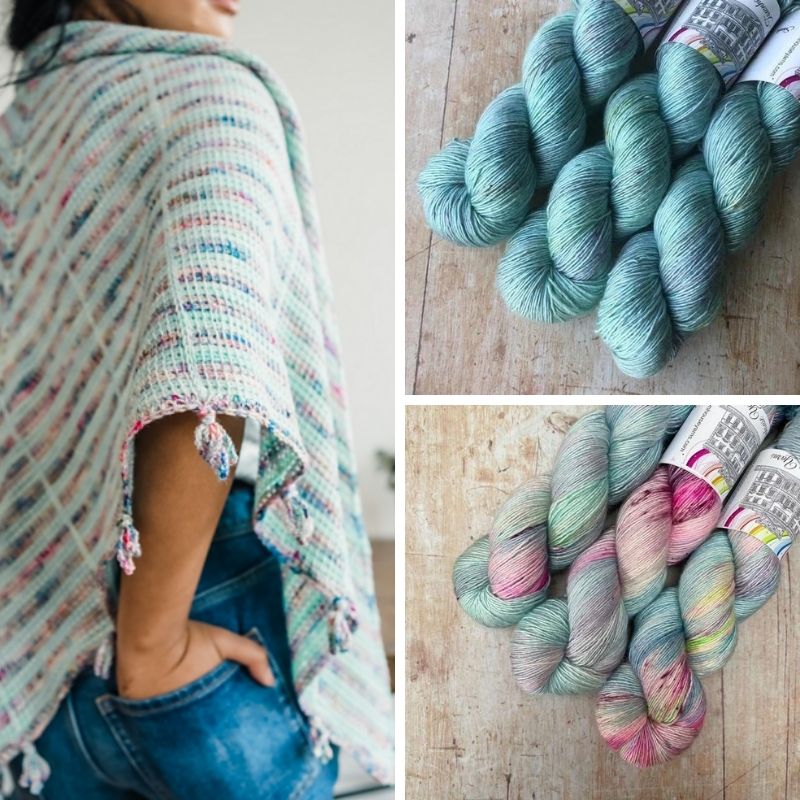 Sylvie Shawl - Crochet | Townhouse Yarns - This is Knit
