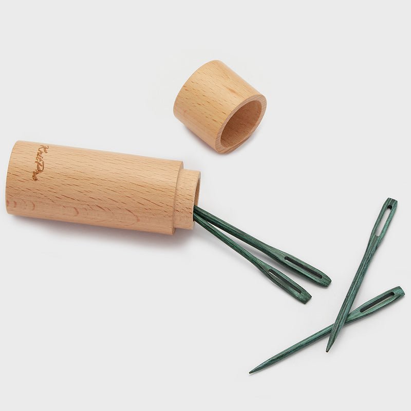 Teal Wooden Darning Needles | Knit Pro - This is Knit