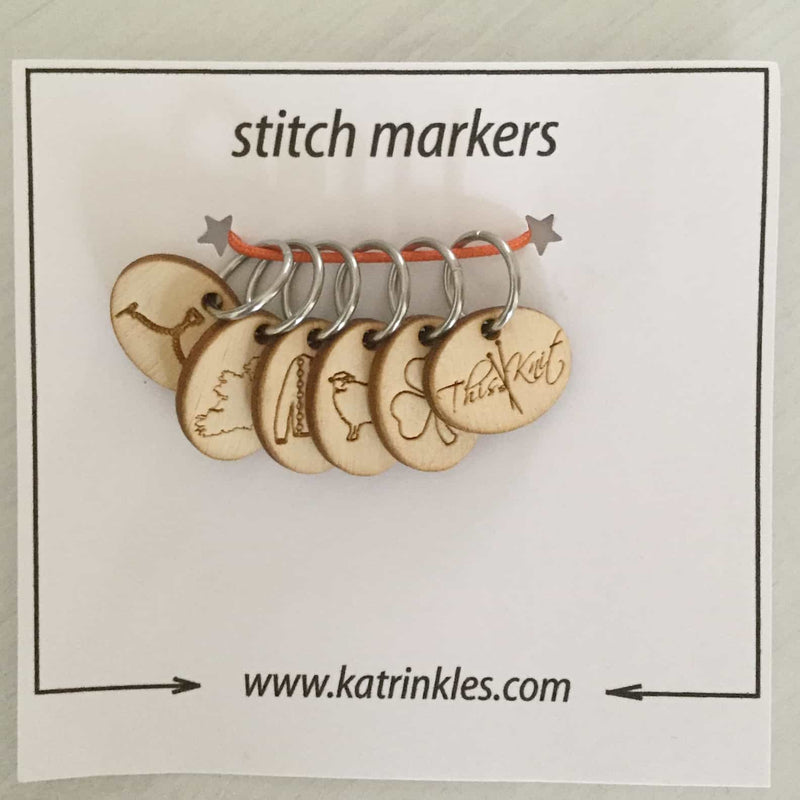 This is Knit Stitch Marker Set | Katrinkles - This is Knit