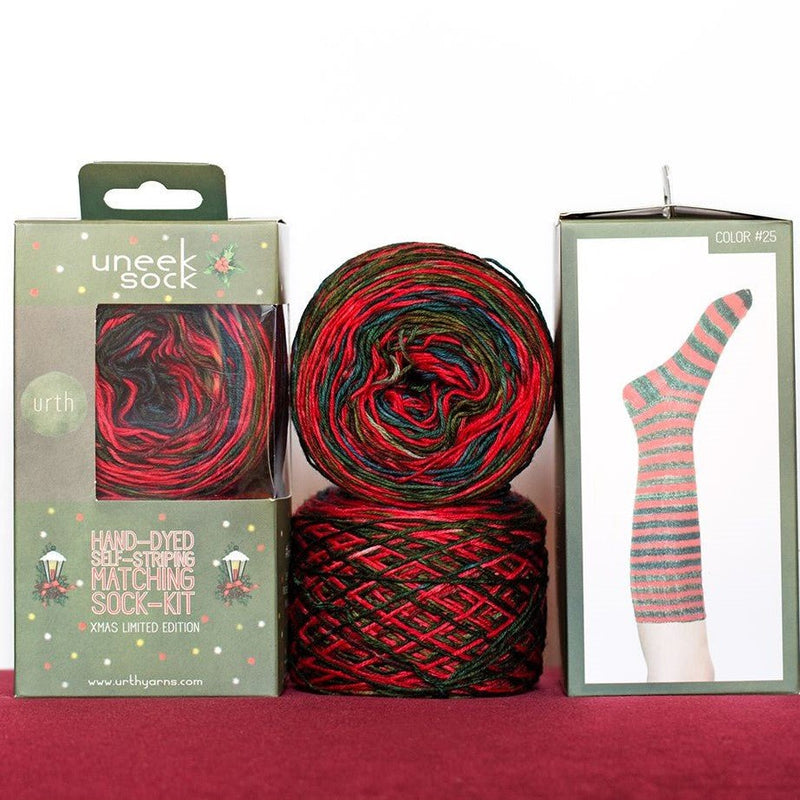Uneek Sock - Christmas Special | Urth Yarns - This is Knit