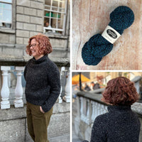 White Mountains Sweater | Studio Donegal Yarn Bundle - This is Knit