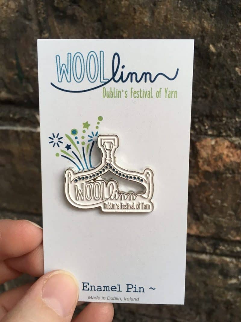Woollinn Enamel Pin - This is Knit