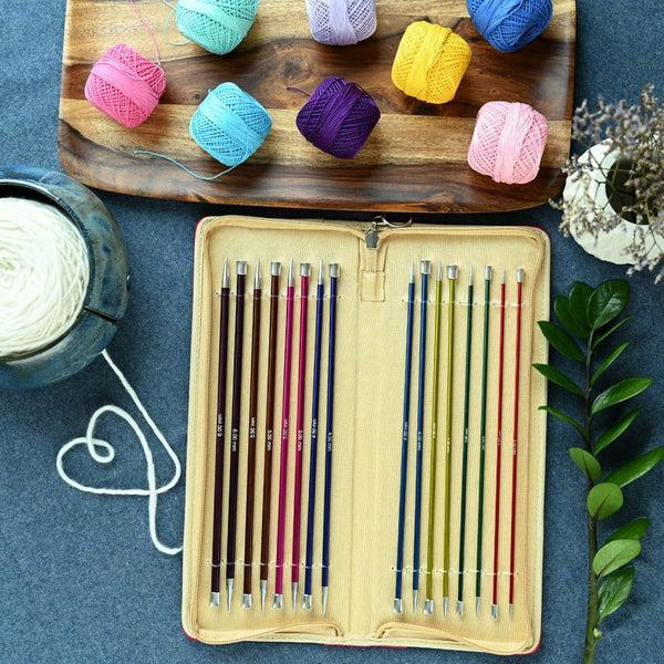 KnitPro Zing Sock Circular Knitting Needles 25cm 4mm